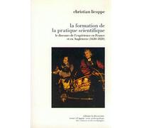 Formation de la pratique scientifique