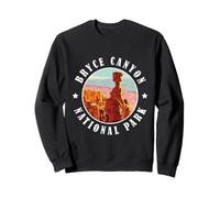 Formation de rocher emblématique dans le voyage vintage de Bryce Canyon Utah Sweatshirt