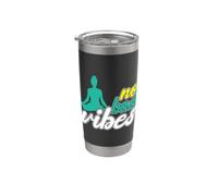 Formation de yoga positif Gobelet isotherme en acier inoxydable double paroi