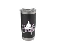 Formation de yoga positif Gobelet isotherme en acier inoxydable double paroi