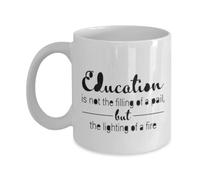 Formation Des Enseignants : Allumer Un Feu Tasse À Café Humour Mug À Café Jolis Tasses À Thé Pour Espresso Lait Boissons Chaudes 330Ml