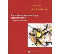 Formation et apprentissage organisationnel Davel/tremblay (Auteur)