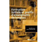 Formation Initiale Et Profils D'enseignants De Langues - Enjeux Et Questionnements