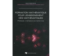 Formation mathematique des enseignants - Jérôme Proulx - Presses Universite Du Quebec - broché - Etude