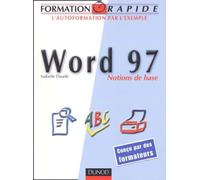 Formation rapide : Word 97, notions de base