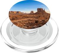 Formations rocheuses du désert Paysage panoramique de Monument Valley PopSockets PopGrip pour MagSafe