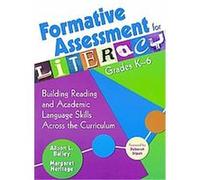 Formative Assessment for Literacy, Grades K-6 Alison Bailey, H. Margaret Heritage, Norma Silva (Auteur)