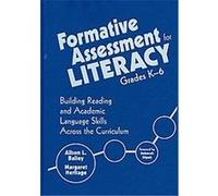 Formative Assessment for Literacy, Grades K-6 Alison Bailey, Margaret Heritage (Auteur)