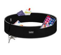 Formbelt® Plus Ceinture Running Ultra-Confort pour Smartphone jusqu'à 6,8' et Gourde - Idéale pour Sport, Yoga, Fitness