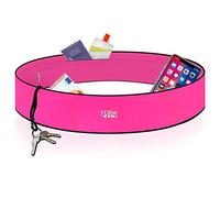 Formbelt® Sac Banane-Ceinture Running pour Ranger Le Smartphone, Les clefs et la Gourde - Sport, Course à Pied, Yoga, Fitness, Velo (Rose, M)