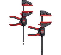 BESSEY Serre-joint à une main avec poignée rotative EZ360S-11SET - Envergure : 110 mm - Portée : 40 mm - Force de serrage : 40 kg - Mécanisme de rotation innovant à 360° - Idéal pour le modélisme