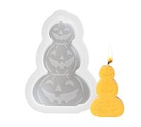 Forme De Bougies En Silicone Halloween - Forme Artisanale Robuste Silicone, Grandes Figures De Cire | Décoration De La Maison De Forme Flexible, Projets D'artisanat, Lumières De , Acces