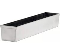 Forme de caisse carrée, 18/10 NC, hauteur : 50 mm, longueur : 300 mm, largeur : 60 mm