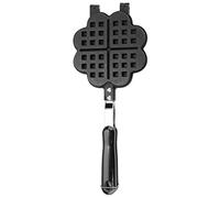 Forme de coeur ménage cuisine gaz antiadhésif gaufrier Pan moule moule presse plaque outil de cuisson