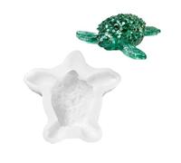 Forme de décorative en résine, forme de moulage en silicone 3D avec détaillé, vue de manipulation claire, structure à dégagement facile pour les amateurs, 1 pièce de de en
