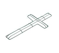 Forme de guirlande | Cadres pour faire des formes de fleurs avec des guirlandes florales en métal en forme de crucifixion | Forme d'anneau avec guirlande en fil métallique pour la création d'anneaux
