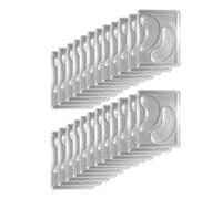 Forme De Lambeau Pour Les Yeux Sûr Et Durable, Bricolage Sous Dossiers Formes Réutilisables Volets Yeux, Maison Plis Oculaires, Transparents, 12 Pièces / 24 Facultatives Fabricant Soupape Des Du Volet