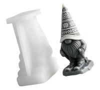 Forme de moulage de bougie faite à la main avec le thème de la, A | Libération de silicone pour la décoration festive et les projets d ' affichage à domicile