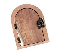 Forme de porte Couvre le design en bois Romantiques Commutateurs de lumière pour la sécurité des animaux d'enfants Plaque de sortie murale décorative
