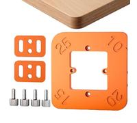 Forme De Positionnement Pour Ronds Pour Travail Du Bois, Théorie Du Rayon D'angle Des Tables De Fraisage, Modèles De Positionnement Circulaire Radieux En Bois | Fil Rond De E