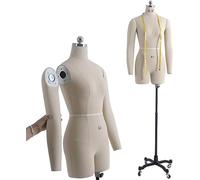 Forme de robe femme réglable avec bras amovibles pour la couture et la conception de vêtements