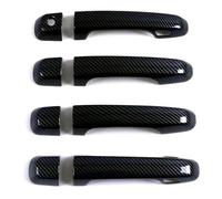 Forme décorative Autocollants De Protection Poignée De Porte De Voiture Pour Land Pour Cruiser 2016-2021, Noir Brillant, Chromé, Accessoires Automobiles(C 2 smart hole)