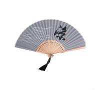 Forme d'éventail classique améliorée avec le symbolisme zen pour les rituels personnels, la relaxation en plein air et la narration artistique (3)