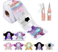 Forme d'ongles | Guide autocollants Outil de manucure | Formes de gel à ongles | Pour la pratique de la manucure à domicile, salon professionnel pour femmes, amateurs de débutants