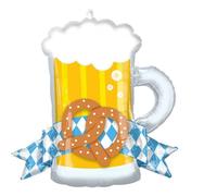 Forme du ballon Folien "Bierkrug" | 66 x 63 cm