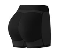 Forme du corps, fesses, artefact, culotte de levage de hanches, hanches pêche, fesses, beaux coussinets de fesses, sous-vêtements sans couture, boîte de rangement en plastique, Noir , M
