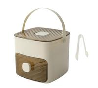 Forme du cube de glace pour presser - Bol de glaçons, forme de plastique facile -to-dérive | Codin à glace avec une grande capacité pour les boissons réfrigérées, le café, les boissons froides, l'eau