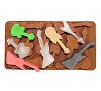 Forme Guitare Musique Emporte-Pièces en silicone gâteaux Fondant Gâteau Pâtisserie Décorer