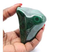 Forme Libre en Malachite de 200 grammes et 80 millimètres, Minéral Malachite du Congo-Kinshasa, Pierre véritable, Œuvre Exclusive, Pierre minérale, Minéral de Chance