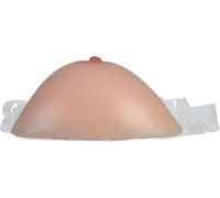 Forme mammaire triangulaire en silicone à une épaule - Mastectomie | Prothèse et rehausseur de poitrine for travesti, faux coussinet réaliste for Cosplay transgenre,(XXXXL)