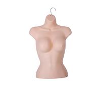 Forme Suspendue avec Crochet Corps Torse Femme Couturière Mannequin Maillot de Bain Grand Sein Modèle Pyjama Présentoir Dos Creux Mannequin, couleur de peau
