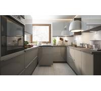 Forme U Salle à Manger " Brerra " Cuisine Intégrée 270x236x230cm Lave Façades