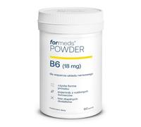 ForMeds - Poudre de vitamine B6 - 18 mg par portion - Pour soutenir le système nerveux - 60 portions