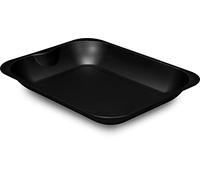 FORMEGOLOSE, Plat à rôtir 28x35 cm, Acier avec revêtement antiadhésif, Noir