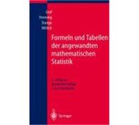 Formeln und Tabellen der angewandten mathematischen Statistik Graf, Ulrich, Henning, Hans-Joachim, Wilrich, Peter-Theodor, Stange, Kurt (Auteur)