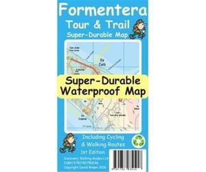 Formentera Tour And Trail Super Durable Map