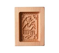 Former - Emporte-pièces en bois pour la cuisine, outil de gaufrage pour les loisirs, les bricoleurs, les fêtes de famille, les pâtisseries de mariage, les fêtes d'anniversaire, les activités scolaires