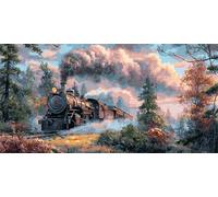 Former Peinture par Numero Adulte Automne Peinture Numero Adulte et Enfant,DIY Paint by Numbers avec 30x50cm Toile + Acryliques + Pinceaux + Images de Référence,Decoration Chambre,Cadeau Femme,-fu944u