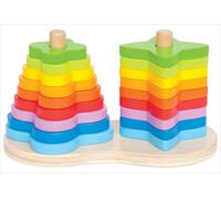 Formes À Empiler Arc-En-Ciel Hape