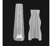 Formes À Ongles 180 Pièces Structure Sandwich Transparent Fournitures De