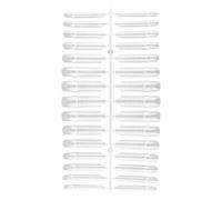 Formes à ongles en gel - Forme de manucure professionnelle antidérapante, moule transparent pour ongles | Outil d'extension réutilisable pour l'extérieur, l'école, petite amie, épouse, amie, sœur