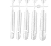 Formes à ongles en gel | Outils de manucure portables à double extrémité, moule d'extension d'ongles français - Pour voyage d'affaires, maison, extérieur, école, petite amie, épouse, amie, sœur, fille