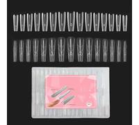 Formes À Ongles Pour Gel,240 Pièces Transparentes - Forme De Système Double d'Ongles À Couverture Intégrale,Pour Mode Beauté Personnel Quotidien Maison Salon Manucure Styling