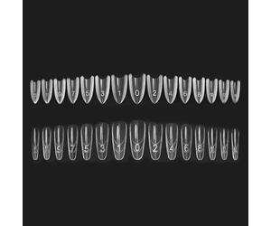 Formes À Ongles Pour Gel - Art De La Manucure À Structure Sandwich,Formes à Ongles Françaises pour Gel,pour Salon Usage Quotidien à la Maison Débutants Professionnels Femmes Petite Amie