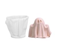 Formes De Chandelles 3D Halloween-Halloween-Canter | Formulaire De Chandelier Fantôme, Forme De Silicone Halloween Harzguss Pour Les Bougies D'aromathérapie, Cire, Plâtre, Décoration Sonore, Productio