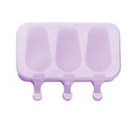 Formes De Glace En Silicone - Formant | Coquilles De Gel Avec 3 Grilles, Forme De Gâteau | 3 Voies En Forme De Tige Pour Pop Et Dessert | Formes De Glace En Silicone Réutilisab